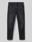 Tommy Hilfiger Teens Straight Fit Jeans aus Baumwoll-Mix in Black, Grö...