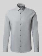 OLYMP Level Five Slim Fit Business-Hemd mit Kentkragen in Gruen, Größe...