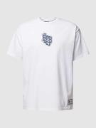 BLS HAFNIA T-Shirt mit Rundhalsausschnitt in Weiss, Größe L