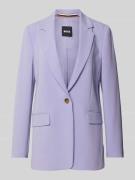 BOSS Blazer mit Reverskragen Modell 'Jocaluah' in Flieder, Größe 44