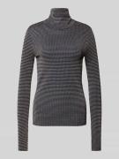 Tommy Hilfiger Strickpullover mit Stehkragen in Dunkelblau, Größe S