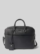 VALENTINO BAGS Laptoptasche mit Logo-Applikation in Black, Größe 1