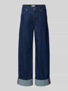 Marc O'Polo Denim Wide Leg Jeans aus reiner Baumwolle in Jeansblau, Gr...