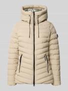 khujo Steppjacke mit Kapuze Modell 'Pace' in Ecru, Größe L
