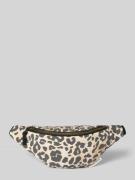 STUDIO NOOS Bauchtasche mit Label-Detail in Sand, Größe 1