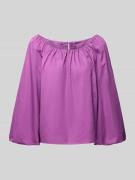 Christian Berg Woman Relaxed Fit Bluse mit 3/4-Arm in Lila, Größe 36