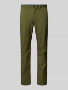 Tommy Hilfiger Straight Fit Chino aus Baumwoll-Mix in Oliv, Größe 31/3...