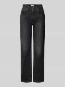 Levi's® 300 Straight Fit Jeans mit 5-Pocket-Design in Black, Größe 30/...