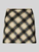 Liu Jo White Minirock mit seitlichem Nahtreißverschluss in Offwhite, G...