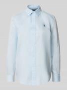 Polo Ralph Lauren Hemdbluse mit Knopfleiste in Hellblau, Größe L