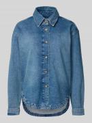 MAC Jeansjacke mit Umlegekragen in Hellblau, Größe M