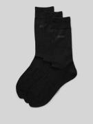 JOOP! Collection Socken mit Label-Print im 3er-Pack in Black, Größe 43...