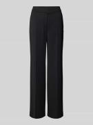 ONLY & SONS Straight Leg Stoffhose mit elastischem Bund in Black, Größ...
