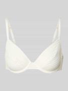 Marc O'Polo BH mit Streifenmuster in Offwhite, Größe 75D