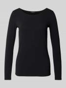 ONLY & SONS Longsleeve mit U-Boot-Ausschnitt in Black, Größe 5