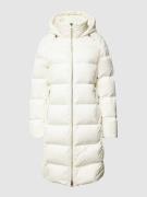Marc O'Polo Daunenmantel mit Kapuze mit Tunnelzug in Offwhite, Größe 3...