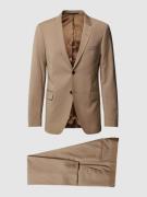 Tiger Of Sweden Anzug mit Reverskragen in Beige, Größe 46