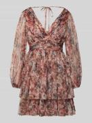 Jake*s Cocktail Cocktailkleid mit Taillenpasse in Rosa Melange, Größe ...