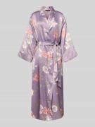 Lauren Ralph Lauren Kimono mit Bindegürtel in Flieder, Größe S