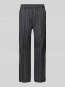 Lacoste Regular Fit Sweatpants mit Baumwoll-Anteil in Black, Größe L