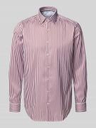 Jake*s Regular Fit Business-Hemd mit Kentkragen in Rostrot, Größe 41/4...