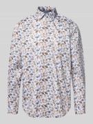 Jake*s Regular Fit Business-Hemd mit Kentkragen in Weiss, Größe 39/40