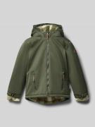 Killtec Funktionsjacke mit Label-Patch in Oliv, Größe 122