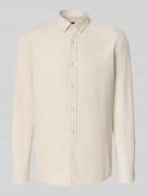 MCNEAL Regular Fit Freizeithemd mit Button-Down-Kragen in Sand, Größe ...