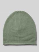 Christian Berg Woman Kaschmirmütze mit Rollsaum in Schilf, Größe 1