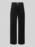 Review Straight Leg Jeans im 5-Pocket-Design in Black, Größe 26/30