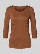 Christian Berg Woman Longsleeve mit 3/4-Arm in Cognac, Größe 42