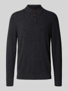 Christian Berg Men Strickpullover aus reinem Kaschmir in Anthrazit Mel...
