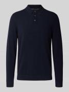 Christian Berg Men Strickpullover aus reinem Kaschmir in Marine, Größe...