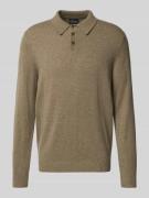 Christian Berg Men Strickpullover aus reinem Kaschmir in Hazel Melange...