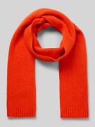 ICHI Schal in Strick-Optik Modell 'Iaivo' in Orange, Größe 1
