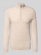 SELECTED HOMME Regular Fit Troyer aus reiner Wolle Modell 'TRAY' in Sa...