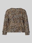 Tom Tailor Denim Relaxed Fit Sweatshirt aus Baumwoll-Mix in Beige, Grö...