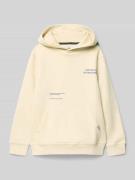 Garcia Regular Fit Hoodie mit Logo-Patch in Ecru, Größe 140
