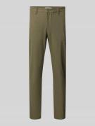 Only & Sons Slim Fit Brushed Chino mit Viskose-Anteil Modell 'MARK' in...