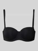 TOMMY HILFIGER BH mit Bügel in Black, Größe 70A