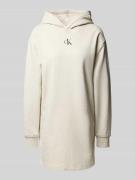 Calvin Klein Jeans Relaxed Fit Hoodie-Kleid mit Logo-Stitching Modell ...