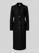 Tommy Hilfiger Regular Fit Wollmantel mit Kaschmir-Anteil in BLACK, Gr...
