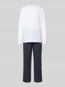 Calvin Klein Underwear Pyjama mit Label-Stitching in Anthrazit, Größe ...