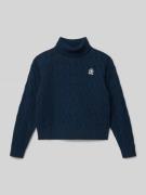 Tommy Hilfiger Teens Regular Fit Rollkragenpullover aus Baumwoll-Mix i...