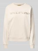 Smith and Soul Sweatshirt mit Statement-Stitching Modell 'SOUL STUDIO'...