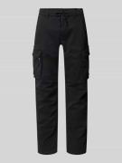 PME Legend Skinny Fit Cargohose mit Tunnelzug Modell 'Expedizor' in Bl...