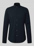 Marc O'Polo Shaped Fit Freizeithemd aus reiner Baumwolle in Marine, Gr...