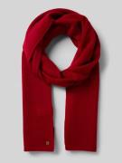 Fraas Schal mit Label-Detail in Rot, Größe 1