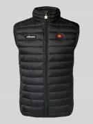 Ellesse Steppweste mit Stehkragen Modell 'BARDY' in Black, Größe L