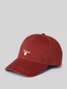 Barbour Basecap aus reiner Baumwolle Modell 'CASCADE' in Rostrot, Größ...